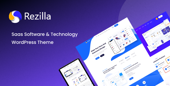 Rezilla - SaaS Software & Technology WordPress Theme