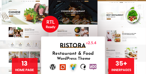 Ristora - Restaurant & Food WordPress Theme