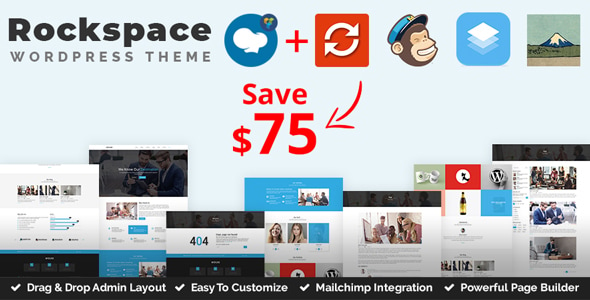 Rockspace - Multipurpose WordPress Theme