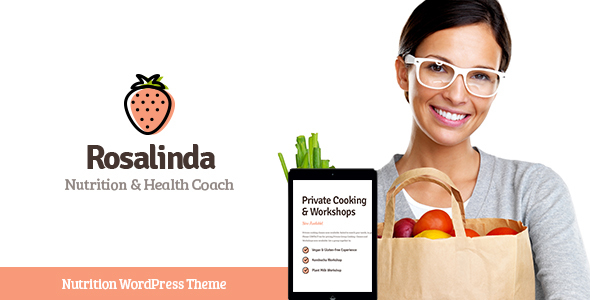 Rosalinda | Health Coach & Vegetarian Lifestyle WordPress Theme