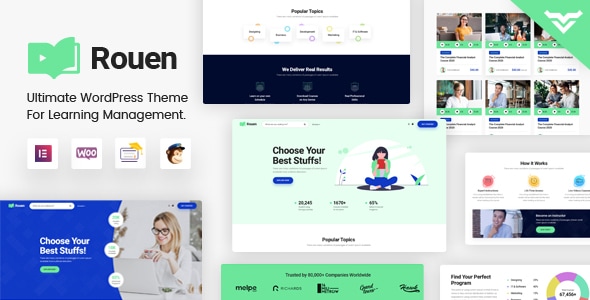 Rouen - An E-learning Education WordPress Theme