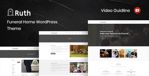 Ruth - Funeral Home WordPress Theme