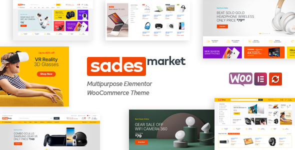 SadesMarket - Multipurpose WordPress Theme