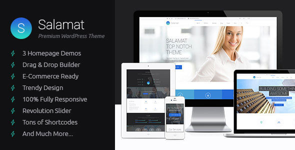 Salamat - Multipurpose WordPress Theme