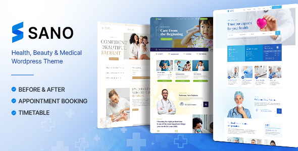 Sano - Medical & Cosmetic WordPress Theme