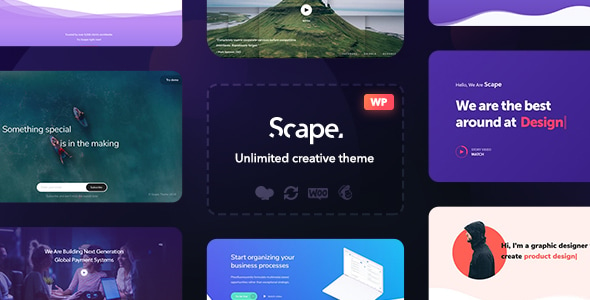 Scape - Multipurpose WordPress theme