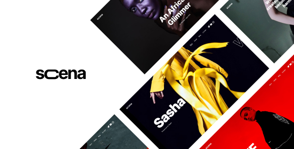 Scena - Creative Portfolio WordPress Theme