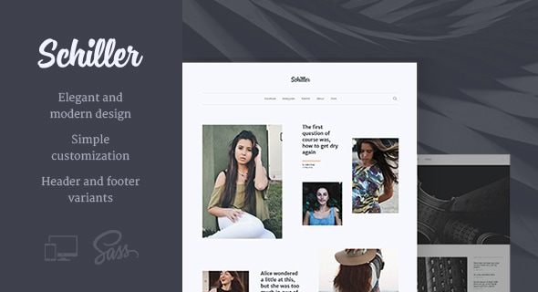 Schiller – Personal Blog Theme