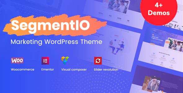 SegmentIO - Marketing WordPress Theme