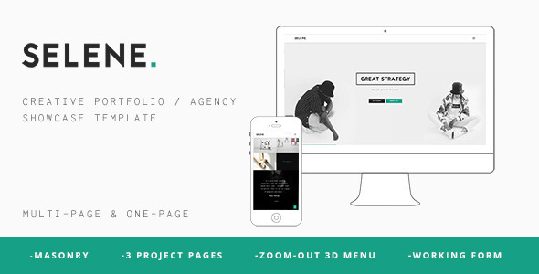 SELENE – Creative Portfolio / Agency WP Theme