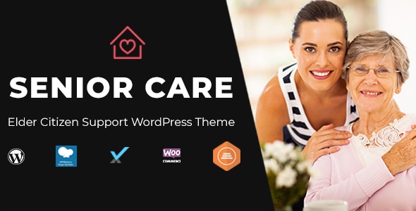 Senior Care - Elder Citizen Support WordPress Theme