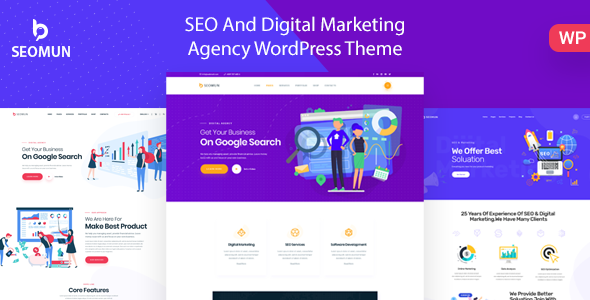 Seomun - Seo Digital Marketing WordPress Theme