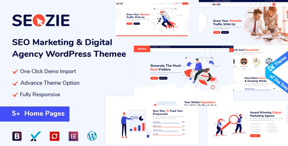 Seozie - SEO & Digital Marketing WordPress Theme