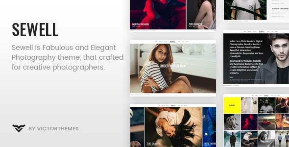 Sewell - Photography WordPress Theme