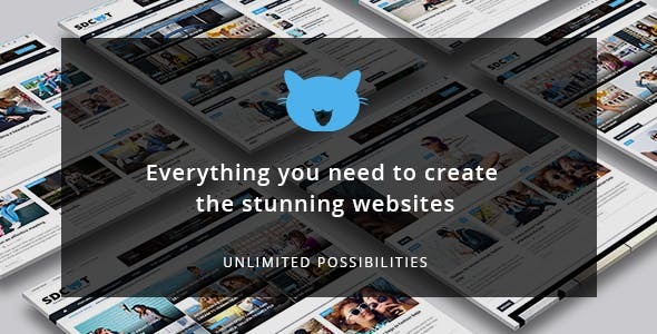 Shadowcat - News and Magazine WordPress Theme