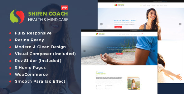 Shifen Coach - Personal Development Coach WordPress Theme