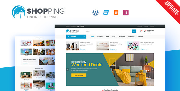 Shopping - WooCommerce WordPress Theme