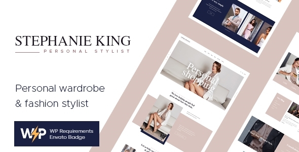 S.King | Personal Stylist and Fashion Blogger WordPress Theme