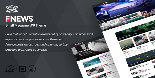 Small Magazine WP Theme