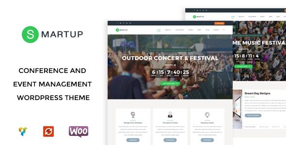 Smart Up - Conference & Event Management WordPress Theme