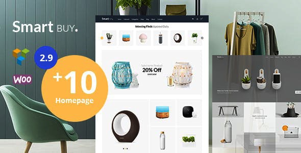 Smartbuy - Shop WooCommerce WordPress  For Digital and Garden Home Theme