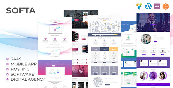 Softa - SaaS, Software & WebApp WordPress Theme