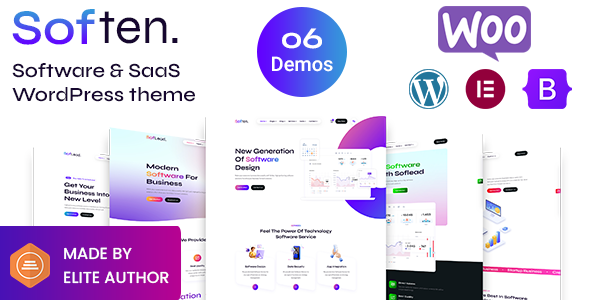 Soften - Software & SaaS WordPress Theme