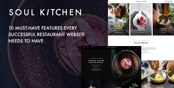 SoulKitchen - Restaurant WordPress Theme