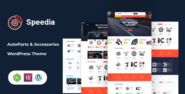 Speedia - AutoParts & Accessories WordPress Theme