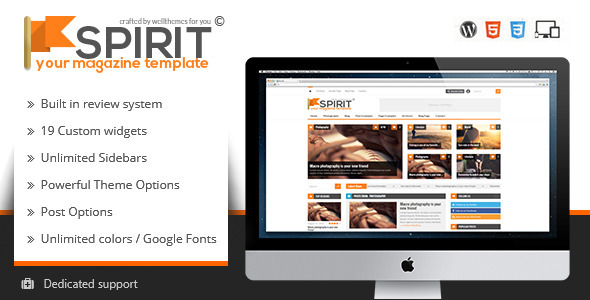 Spirit - Responsive WordPress Magazine Theme