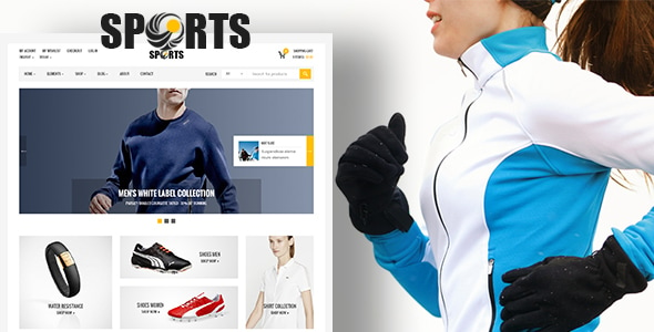 Sport - shop WooCommerce WordPress Theme