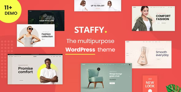 Staffy - The Responsive Multipurpose WordPress eCommerce Theme