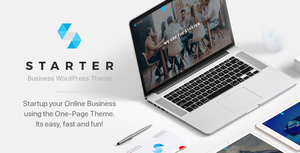 Starter | Business One-Page WordPress Theme