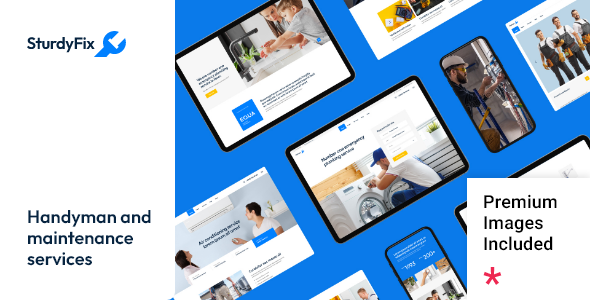 SturdyFix - Handyman and Maintenance Services Theme