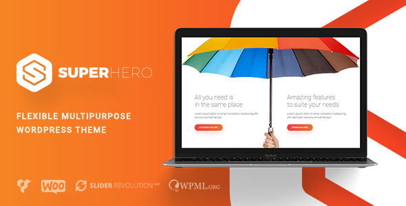 Superhero — Creative Multi-Purpose WordPress Theme