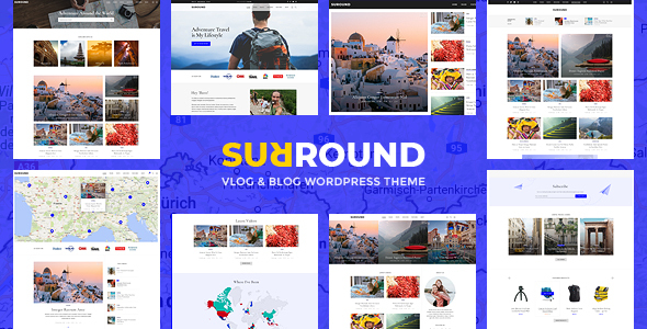 Surround - Vlog & Blog WordPress Theme