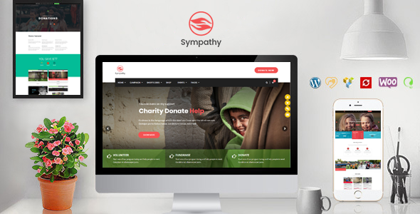 Sympathy | Charity WordPress Theme