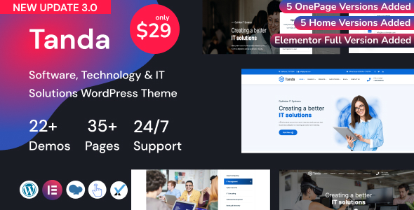 Tanda - IT Solutions WordPress