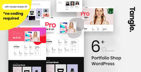 Tangle - Portfolio and Agency WordPress Theme