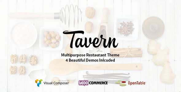 Tavern - Professional Restaurant Theme