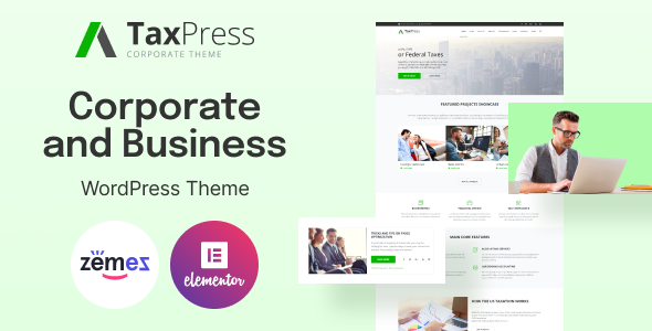 TaxPress - Consulting Services WordPress Theme