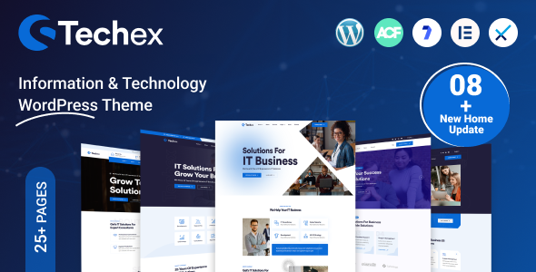 Techex - IT Solutions & Technology WordPress Theme