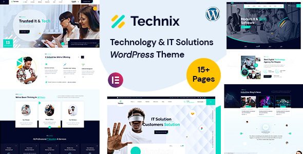 Technix - Technology & IT Solutions WordPress Theme