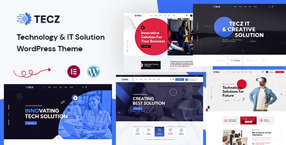 Tecz - IT Solutions & Technology WordPress Theme