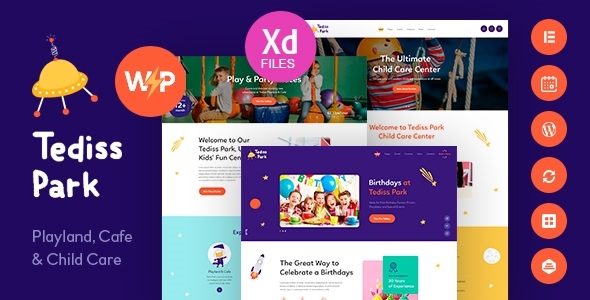 Tediss | Play Area & Child Care Center WordPress Theme