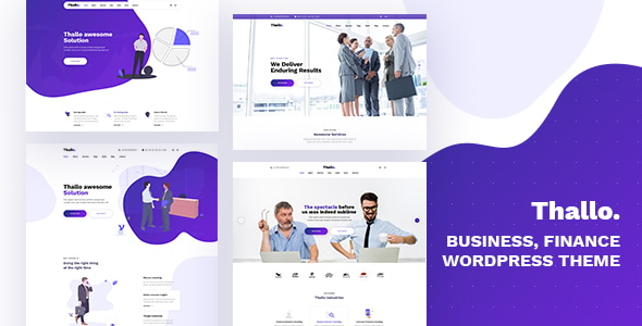 Thallo – Consulting & Finance WordPress Theme