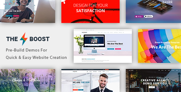 The Boost - Creative Multipurpose WordPress Theme