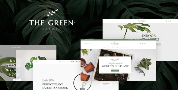 The Green - Houseplants & Gardening WordPress Theme