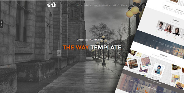 The Way - Creative OnePage & MultiPurpose WordPress