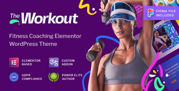 The Workout - Trainer Fitness WordPress Theme